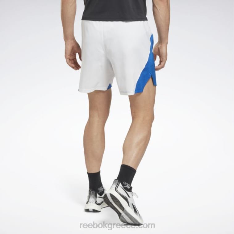άνδρες άσπρο σορτς τρεξίματος Reebok ND8H1290