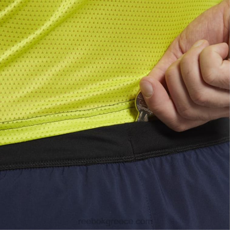 άνδρες διάνυσμα ναυτικό σορτς τρεξίματος Reebok ND8H1316