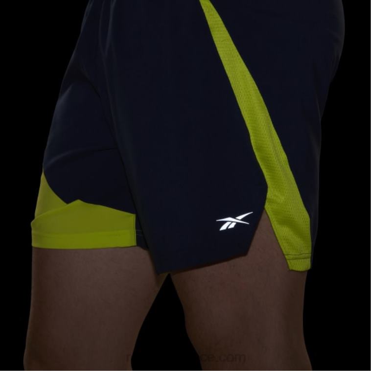 άνδρες διάνυσμα ναυτικό σορτς τρεξίματος Reebok ND8H1316