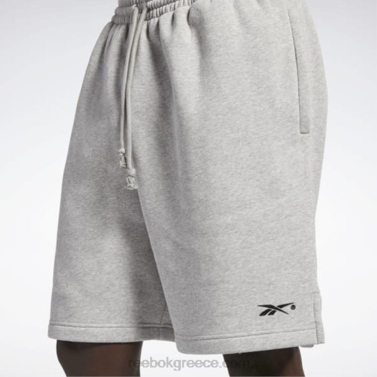 άνδρες μέτρια γκρίζα ρείκι φλις σορτς basketball city league Reebok ND8H1315