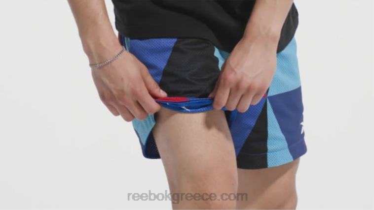 άνδρες διάνυσμα μπλε διχτυωτό σορτς city league Reebok ND8H1237