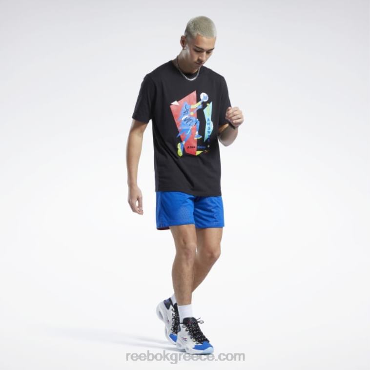 άνδρες διάνυσμα μπλε διχτυωτό σορτς city league Reebok ND8H1237