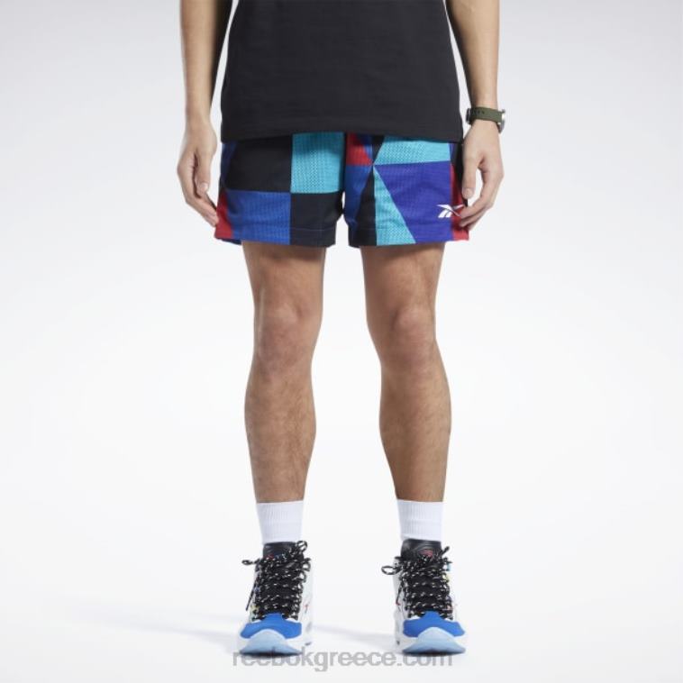 άνδρες διάνυσμα μπλε διχτυωτό σορτς city league Reebok ND8H1237