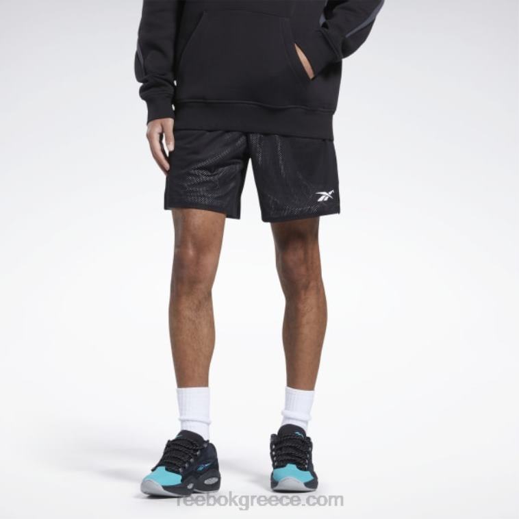 άνδρες μαύρος διχτυωτό σορτς city league Reebok ND8H1287