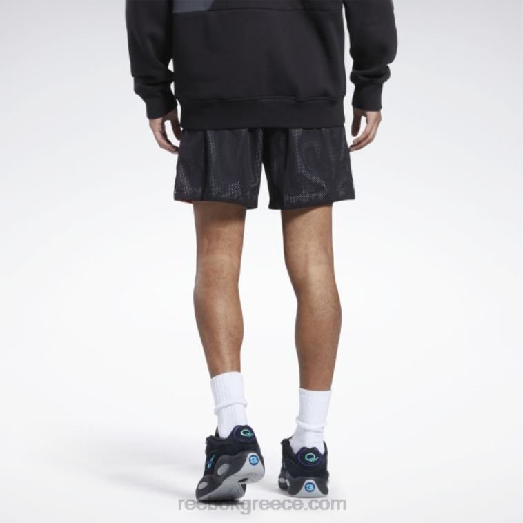άνδρες μαύρος διχτυωτό σορτς city league Reebok ND8H1287