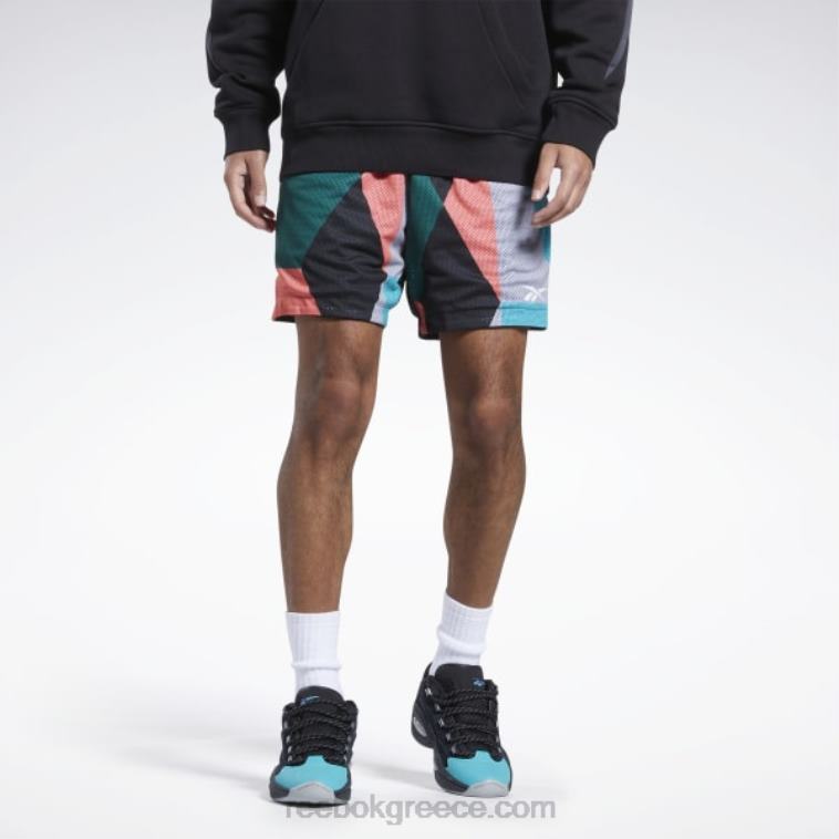 άνδρες μαύρος διχτυωτό σορτς city league Reebok ND8H1287