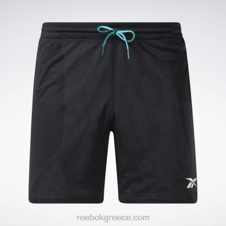 άνδρες μαύρος διχτυωτό σορτς city league Reebok ND8H1287