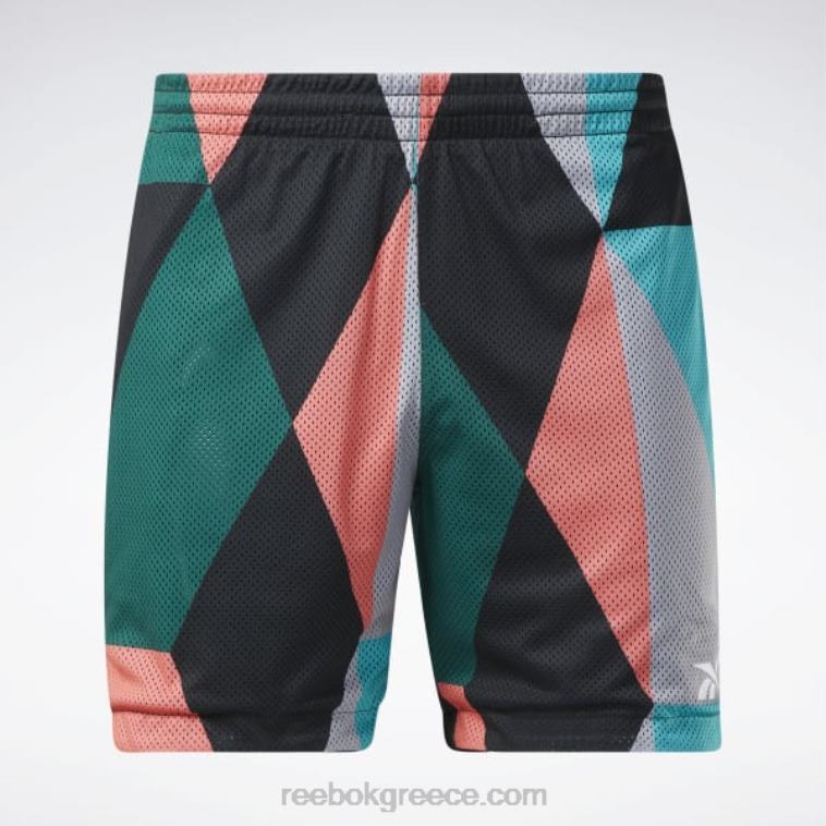 άνδρες μαύρος διχτυωτό σορτς city league Reebok ND8H1287