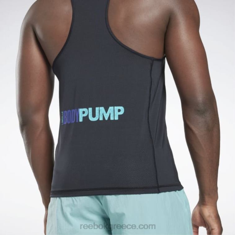 άνδρες μαύρος les mills bodypump activchill single Reebok ND8H1258