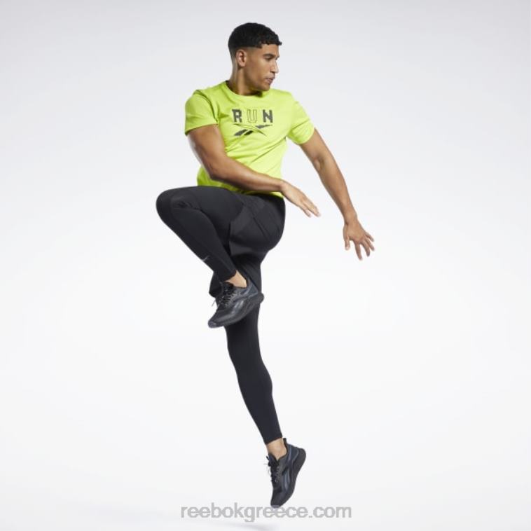 άνδρες μαύρος τρέξιμο κολάν speedwick Reebok ND8H1223