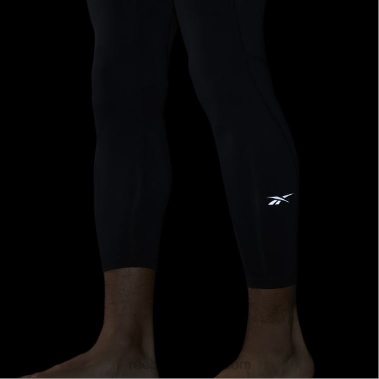άνδρες μαύρος τρέξιμο κολάν speedwick Reebok ND8H1223