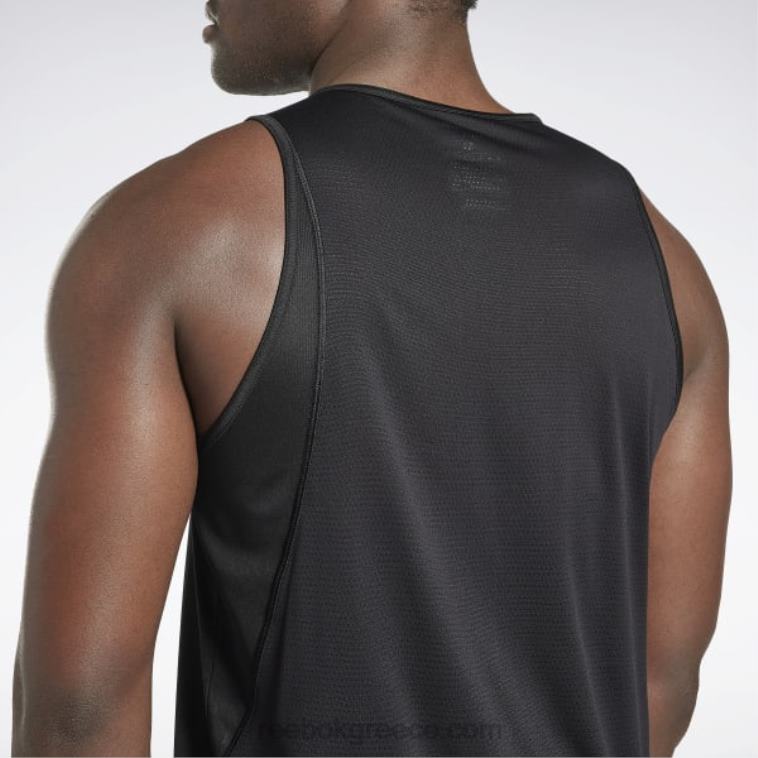 άνδρες μαύρος τρέξιμο speedwick single Reebok ND8H1168