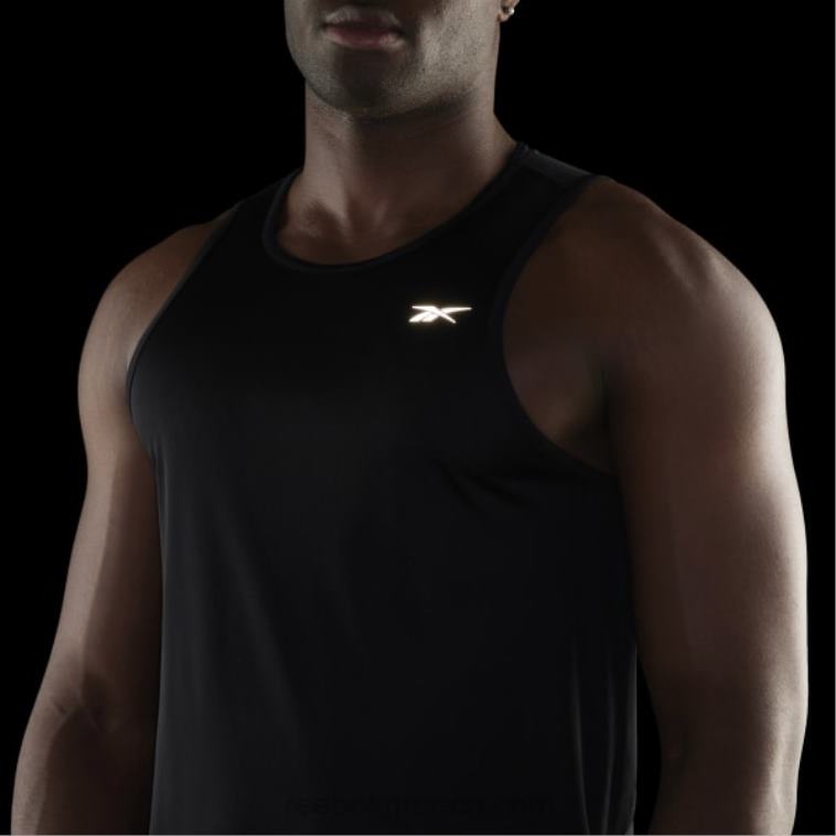 άνδρες μαύρος τρέξιμο speedwick single Reebok ND8H1168