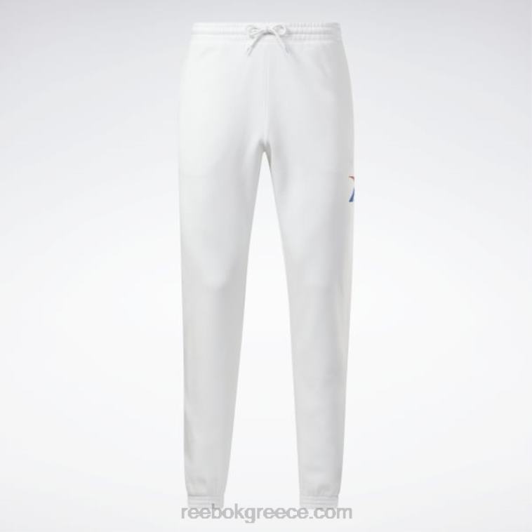 άνδρες άσπρο μπάσκετ dna διάνυσμα fleece joggers Reebok ND8H1134