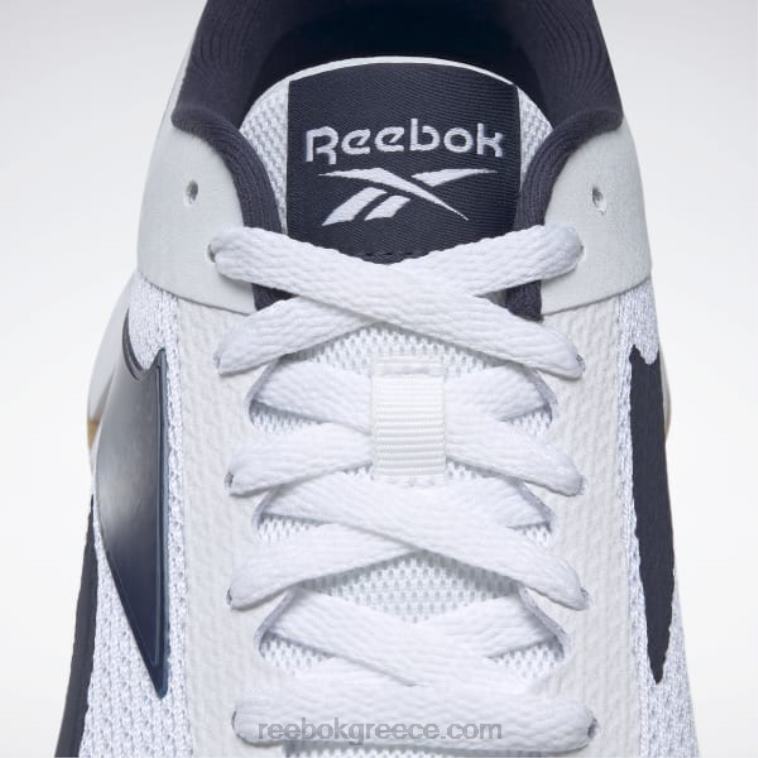 άνδρες ftwr white/vector navy/reebok rubber gum-04 zig dynamica 2 ανδρικά παπούτσια Reebok ND8H1038