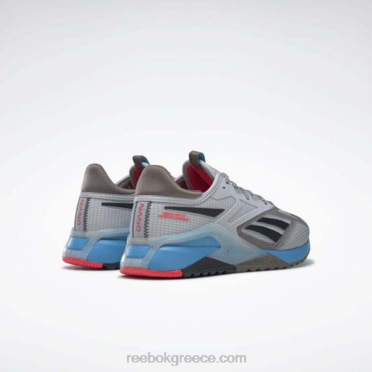 άνδρες καθαρό γκρι 2/trek grey/radiant aqua ανδρικά παπούτσια προπόνησης adventure nano x2 tr Reebok ND8H1107