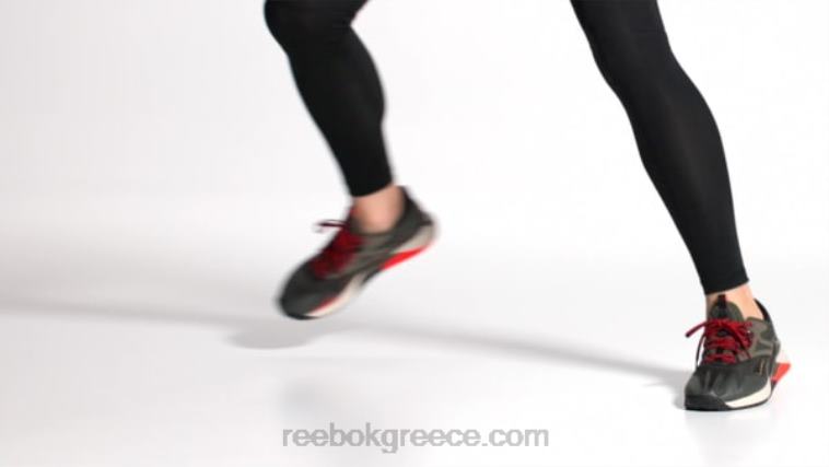 άνδρες στρατό πράσινο/πυρήνας μαύρο/νέον κεράσι ανδρικά παπούτσια προπόνησης adventure nano x2 tr Reebok ND8H1054