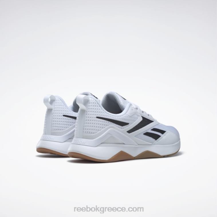 άνδρες ftwr λευκό/μαύρο πυρήνα/λάστιχο reebok-03 ανδρικά παπούτσια προπόνησης nanoflex tr 2.0 Reebok ND8H1103