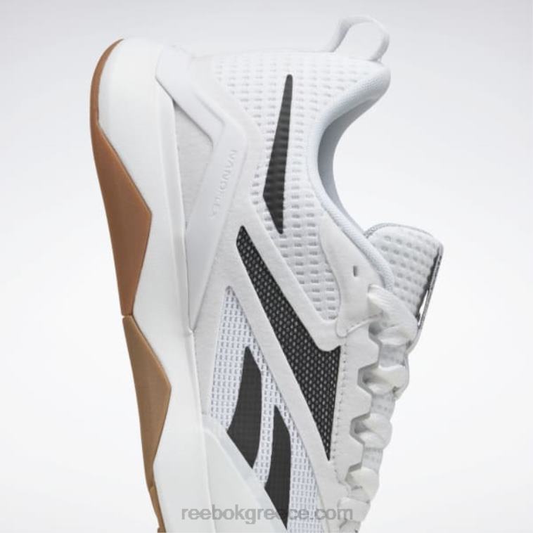 άνδρες ftwr λευκό/μαύρο πυρήνα/λάστιχο reebok-03 ανδρικά παπούτσια προπόνησης nanoflex tr 2.0 Reebok ND8H1103