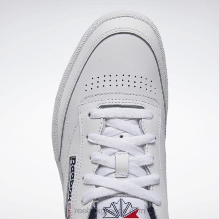 άνδρες λευκό/ναυτικό club c 85 ανδρικά παπούτσια Reebok ND8H1033
