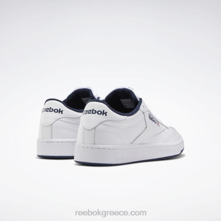 άνδρες λευκό/ναυτικό club c 85 ανδρικά παπούτσια Reebok ND8H1033