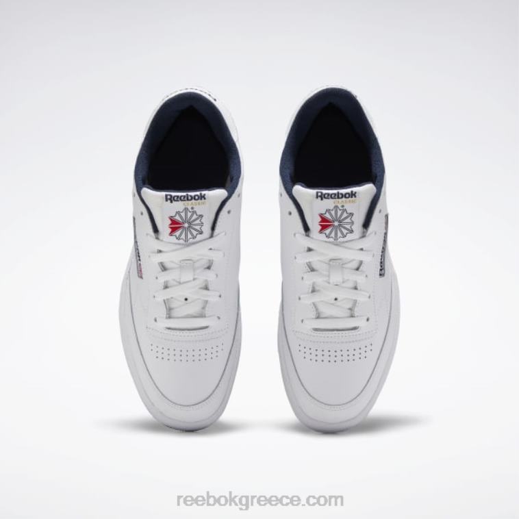 άνδρες λευκό/ναυτικό club c 85 ανδρικά παπούτσια Reebok ND8H1033