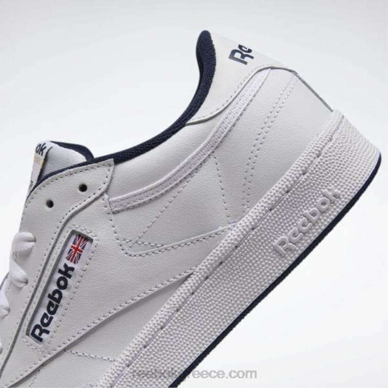 άνδρες λευκό/ναυτικό club c 85 ανδρικά παπούτσια Reebok ND8H1033