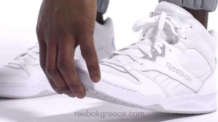 άνδρες λευκό/lgh συμπαγές γκρι royal bb 4500 hi 2 ανδρικά παπούτσια μπάσκετ Reebok ND8H1064
