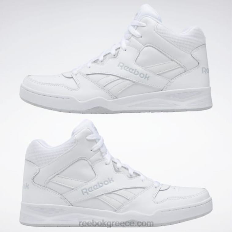 άνδρες λευκό/lgh συμπαγές γκρι royal bb 4500 hi 2 ανδρικά παπούτσια μπάσκετ Reebok ND8H1064