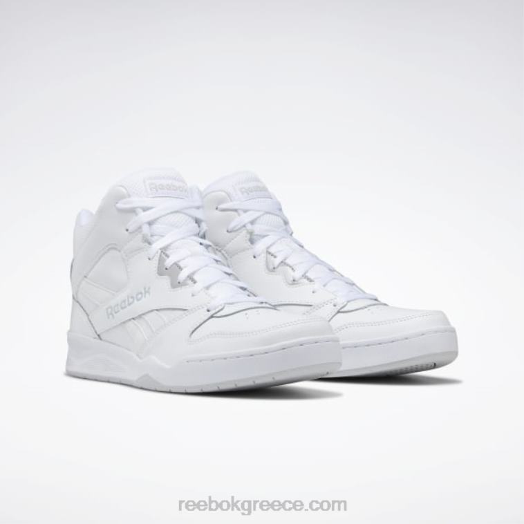 άνδρες λευκό/lgh συμπαγές γκρι royal bb 4500 hi 2 ανδρικά παπούτσια μπάσκετ Reebok ND8H1064