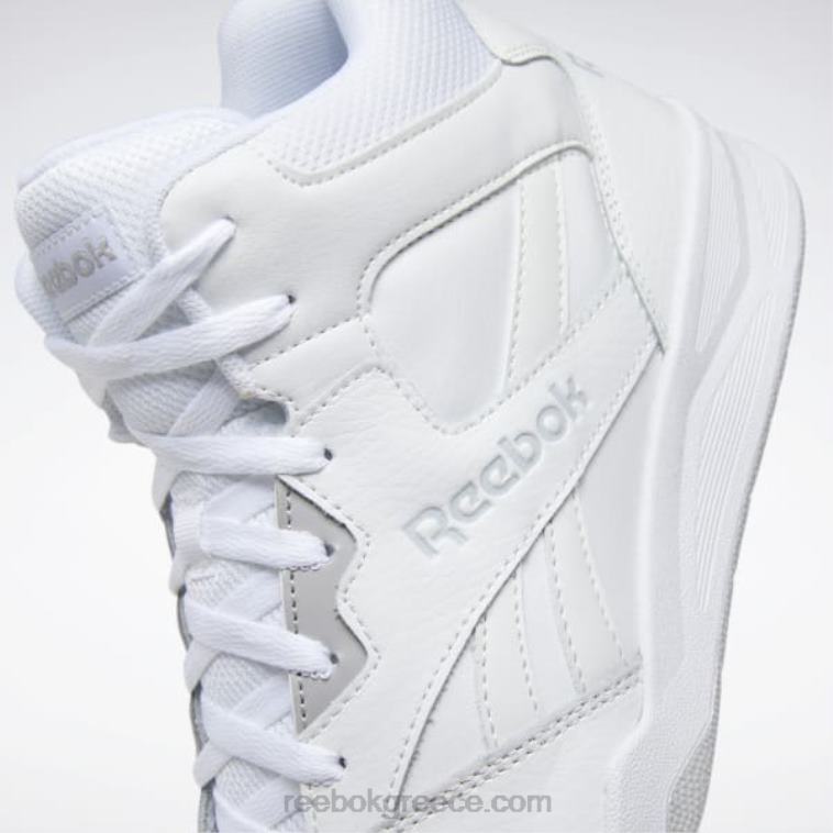 άνδρες λευκό/lgh συμπαγές γκρι royal bb 4500 hi 2 ανδρικά παπούτσια μπάσκετ Reebok ND8H1064