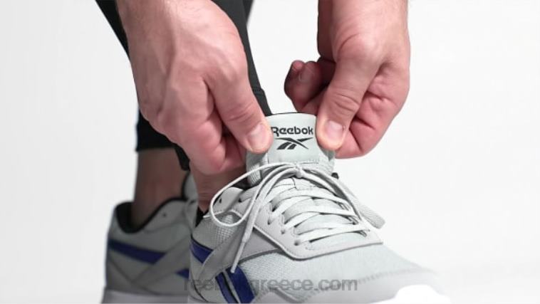 άνδρες καθαρό γκρι 3/διανυσματικό μπλε/ftwr λευκό ανδρικά παπούτσια τρεξίματος energen lite Reebok ND8H1074