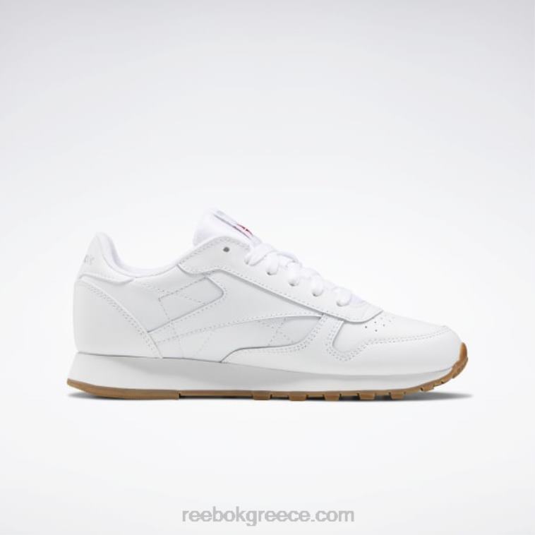 παιδιά ftwr white/reebok rubber gum-02 κλασικά δερμάτινα παπούτσια - δημοτικού Reebok ND8H1379