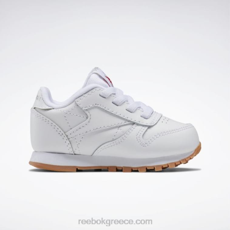 παιδιά ftwr white/reebok rubber gum-02 κλασικά δερμάτινα παπούτσια - νήπιο Reebok ND8H1448