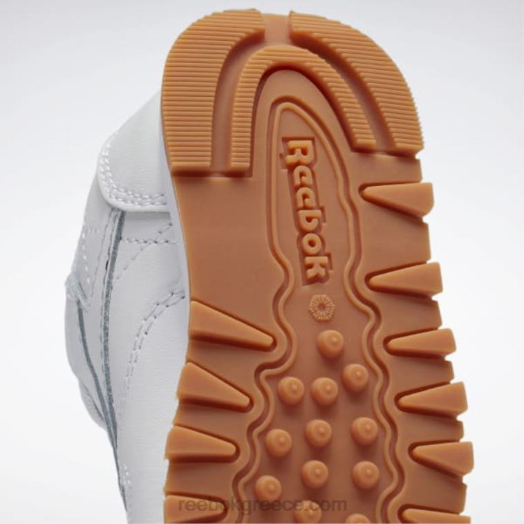 παιδιά ftwr white/reebok rubber gum-02 κλασικά δερμάτινα παπούτσια - νήπιο Reebok ND8H1448