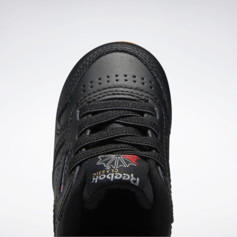 παιδιά μαύρη τσίχλα πυρήνα/reebok καουτσούκ-02 κλασικά δερμάτινα παπούτσια - νήπιο Reebok ND8H1424