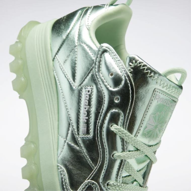 παιδιά semi pixel mint/silver met. cardi b κλασικά δερμάτινα παπούτσια - δημοτικού Reebok ND8H1455