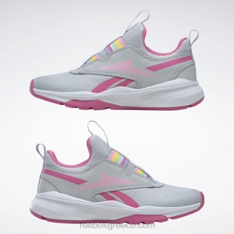 παιδιά καθαρό γκρι 2/αληθινό ροζ/λευκό ftwr xt sprinter slip-on παπούτσια - προσχολικής ηλικίας Reebok ND8H1439